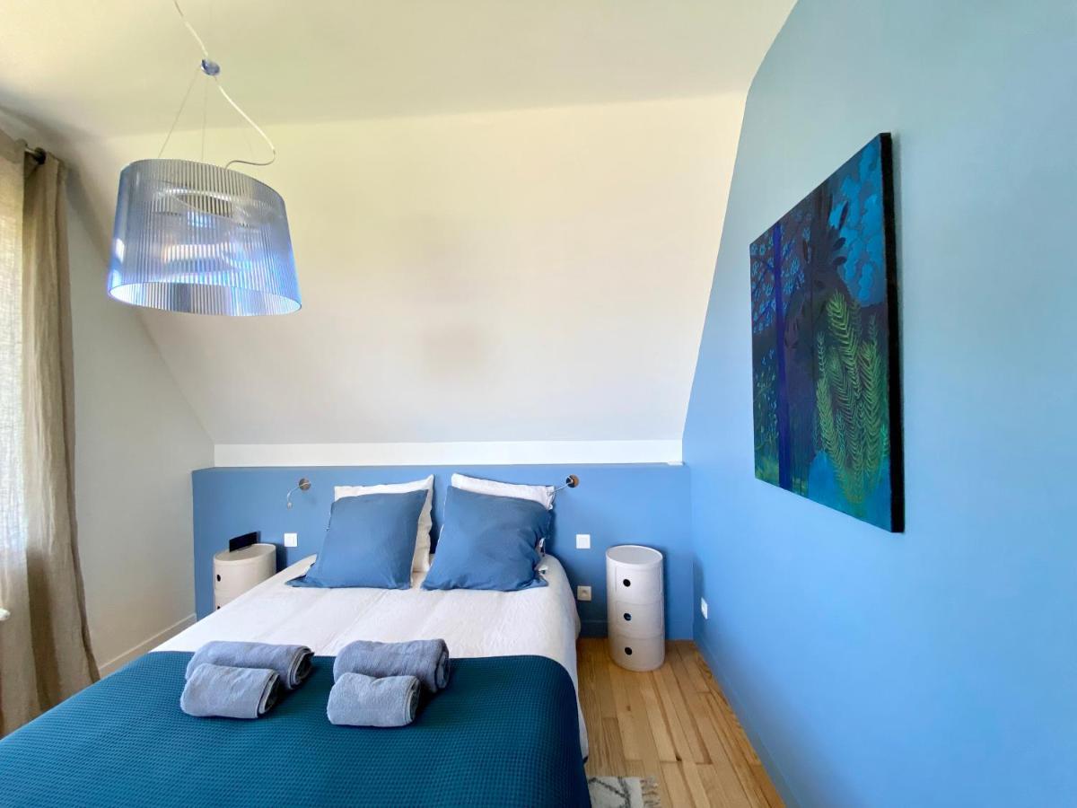 Superbe Villa Vue Sur Mer, Corniche De La Plage Benodet Exterior photo